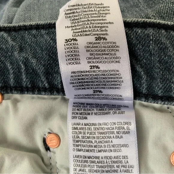 MOTHER SUPERIOR Jeans Dodger Ankle Off the Beaten Path Gray Size 29